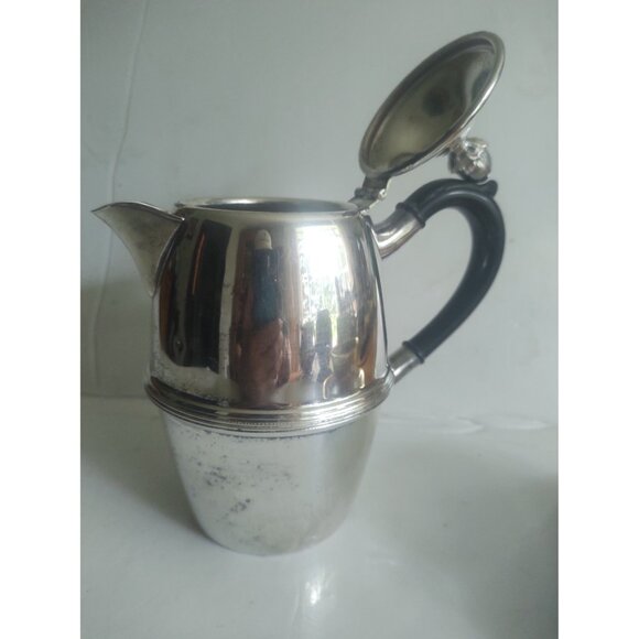 Antique Silver Plated Tea Pot Stamped E.P. Copper pattern 1586 1920-1930 - Picture 3 of 12